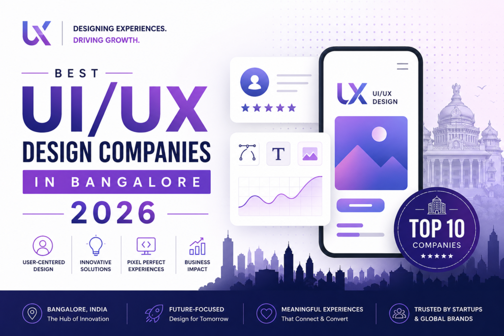 Best UI/UX Design Companies in Bangalore 2026