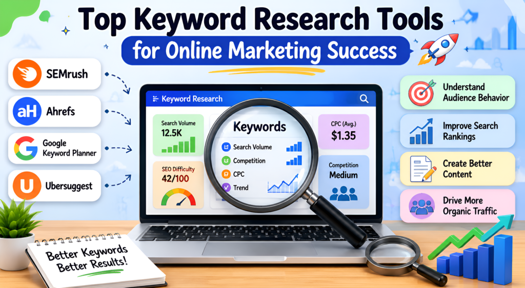 Top Keyword Research Tools for Online Marketing Success