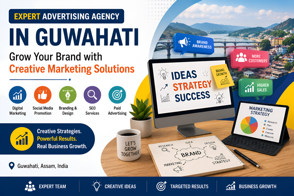 Expert Advertising Agency in Guwahati – Grow Your Brand with Creative Marketing Solutions