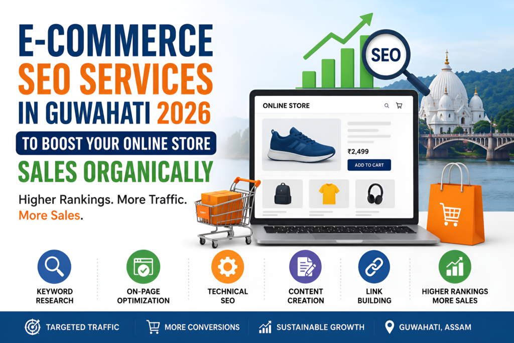 E-commerce SEO Services in Guwahati 2026 to Boost Your Online Store Sales Organically
