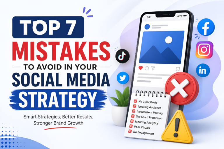 Top 7 Mistakes to Avoid in Your Social Media Strategy