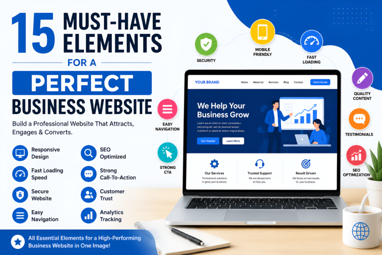 15 Must-Have Elements for a Perfect Business Website