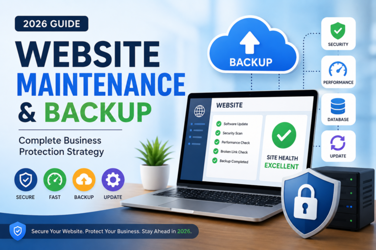 Website Maintenance and Backup Guide for 2026: Complete Business Protection Strategy