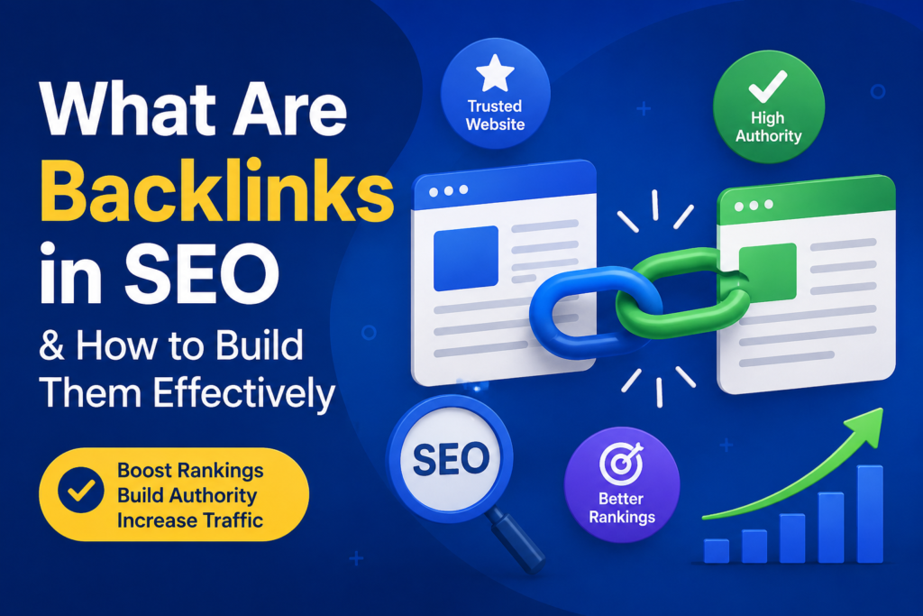 What Are Backlinks in SEO & How to Build Them Effectively in 2026