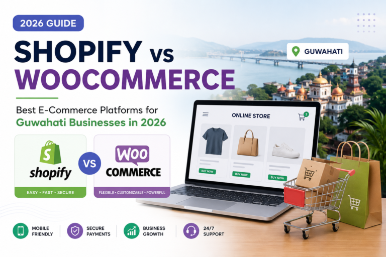 Best E-Commerce Platforms for Guwahati Businesses in 2026: Shopify vs WooCommerce