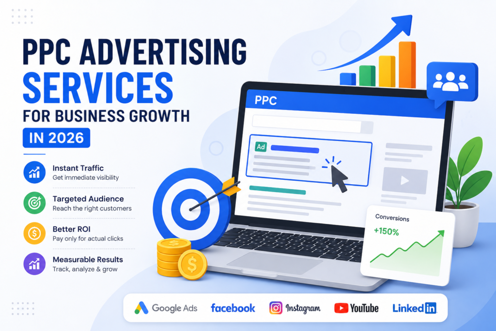 PPC Advertising Services for Business Growth in 2026