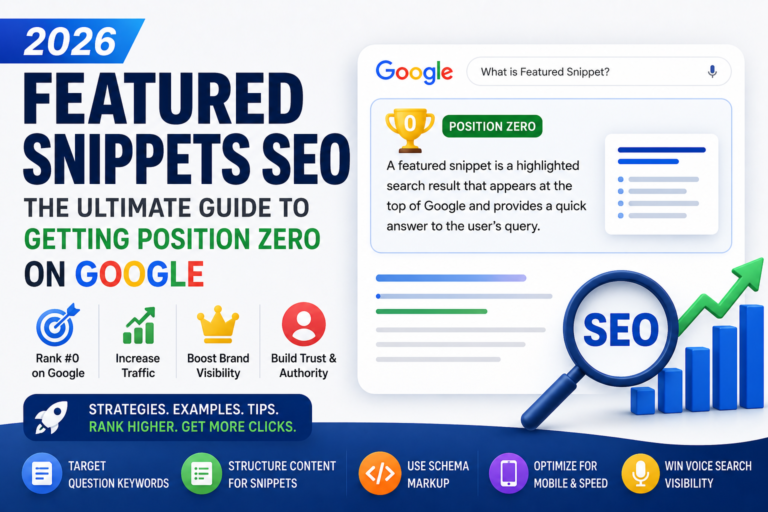 Featured Snippets SEO in 2026: The Ultimate Guide to Getting Position Zero on Google