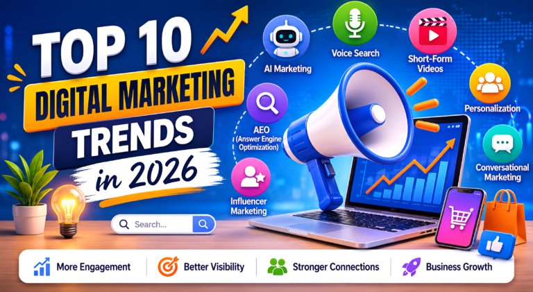 Top 10 Digital Marketing Trends in 2026